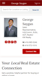 Mobile Screenshot of georgesaygan.com